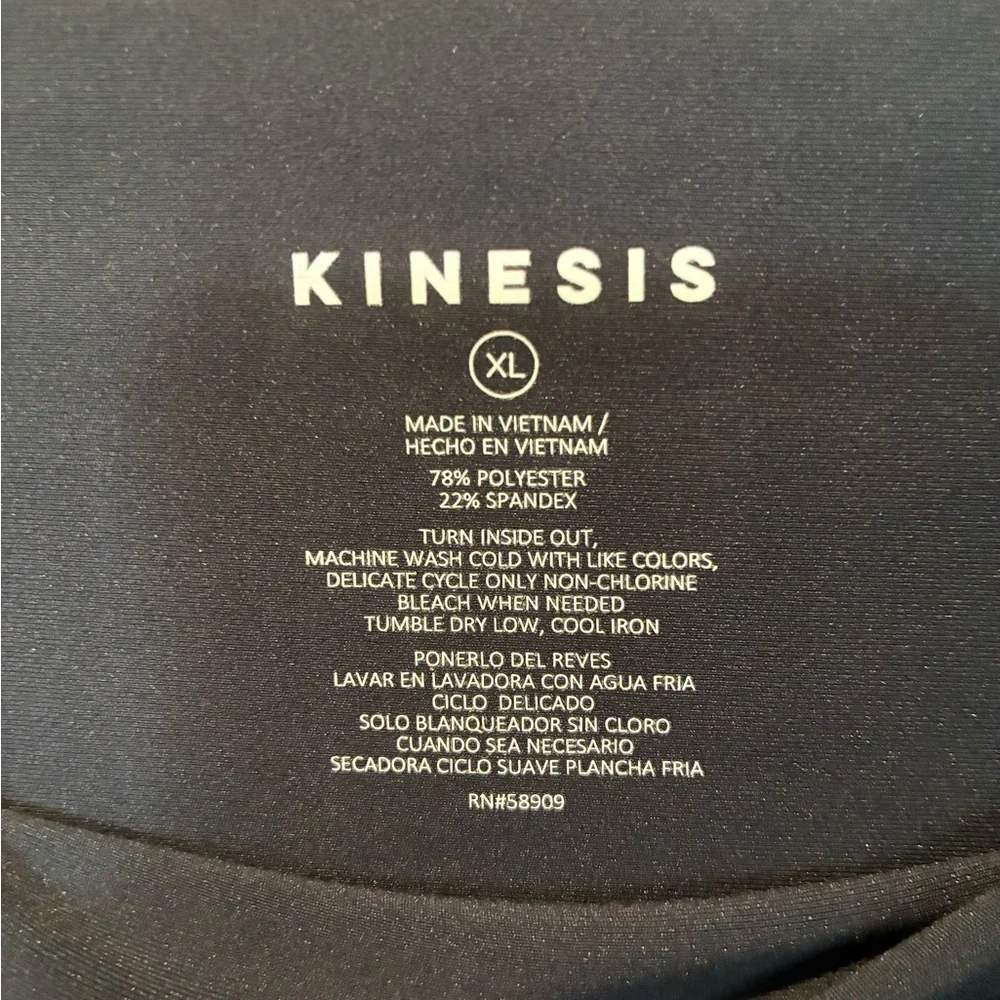 Kinesis dark navy High-Waisted Leggings - Picture 4 of 5